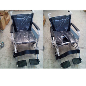 Commode wheelchair