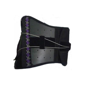 Pull-lacing Adjustable lumbar support