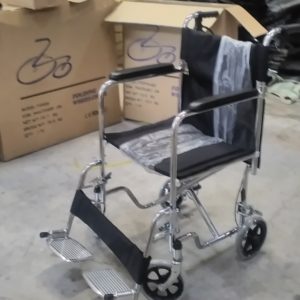 Steel wheelchair