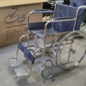 Steel wheelchair